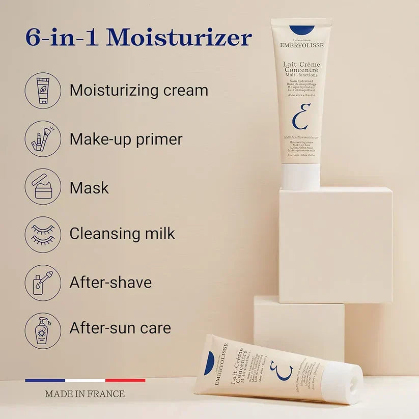 Embryolisse Lait-Crème Concentré Multi-Function Moisturizer | Nourishing Face Cream & Makeup Base