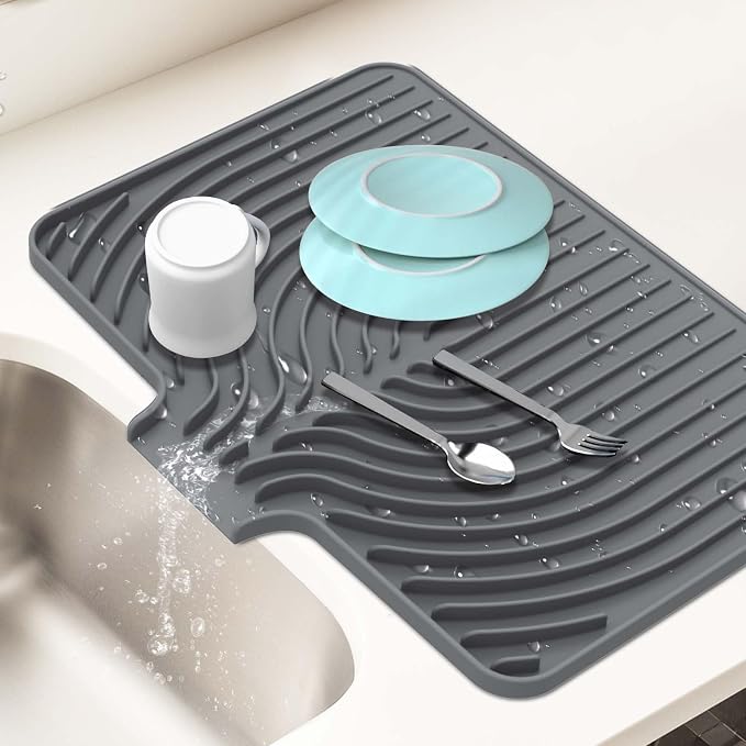 Dish Drying Mat For Kitchen Counter ( Large Size )