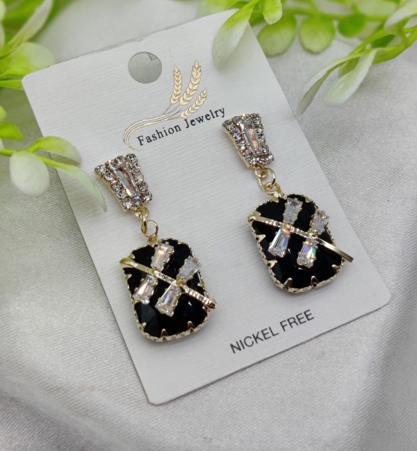 Imported Elegant Crystal Earrings